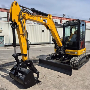 Nouvelle mini-excavatrice JCB 55Z-1 abordable avec cabine ROPS fermée, entièrement entretenue, prête à l'emploi et prête à être expédiée - Product Image 1