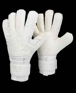 Gants de gardien de but de football sur mesure de haute qualité matériau injecté de latex de caoutchouc respirant avec fonction de coupe négative - Product Image 1