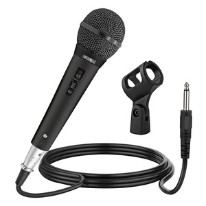5Core XLR <b>Microphone</b> Dynamic Mic Karaoke <b>Singing</b> Studio Mics Handheld Microfono - Product Image 1