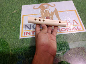 Top vente Buffalo Bone Flûte Sifflet Agate Guitare Basse Pick 1.5mm Lourd Jauge 351 Forme Finition Naturelle pour Amazon Sculpté - Product Image 2