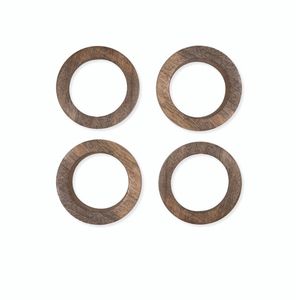 Anillo para Servilletas de Madera de Primera Calidad Hecho con Fines de Artesanía para Cenas Elegantes y Presentaciones Festivas - Product Image 5