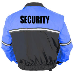 OEM de alta calidad al por mayor de los hombres de encargo de guardia de seguridad de trabajo de desgaste de invierno de los hombres chaqueta de abrigo de talla grande - Product Image 2