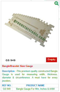 Caja de madera con 5 botellas de ácido y 1 piedra GS 949 Herramientas de joyería para herramientas de joyería - Product Image 2