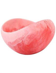 Bol et plat de service en résine faits à la main - Passe au lave-vaisselle - Design moderne européen personnalisable pour la maison et les fêtes - Product Image 4