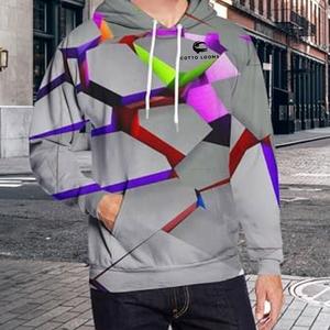 Streetwear hombres sudaderas con capucha de color sólido transpirable nueva llegada pulóver moda polar algodón mezclado calidad premium gran oferta - Product Image 3