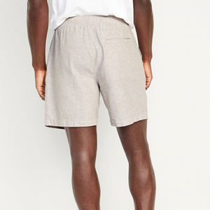 Bermuda décontracté pour hommes de qualité supérieure le plus vendu OEM Logo personnalisé Nouvelle arrivée Short en polaire uni Caractéristique respirante - Product Image 3