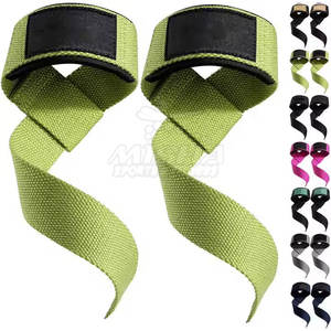 Lifting <b>Straps</b> Power <b>Gym</b> Workout Fitness Lifting <b>Straps</b> 2025 Elastic Custom Logo Adjustable - Product Image 3