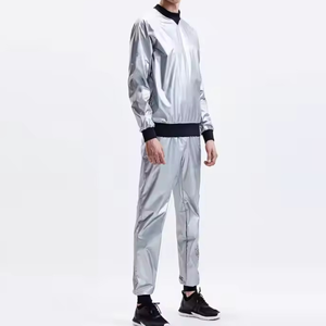 2025 unisexe haute qualité PVC Sauna costume Anti-déchirure en gros pour la maison Fitness perte de poids survêtement - Product Image 1