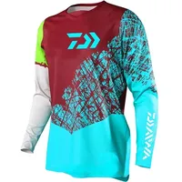 Maillot de moto unisexe pour adultes, respirant, coupe-vent, séchage rapide, grande taille, personnalisé, sublimation, pour le sport automobile et la course à moto