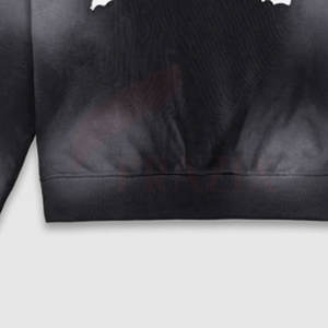 เสื้อมีฮู้ดซิปสีจางลงแดดสไตล์ฤดูหนาว - Product Image 6