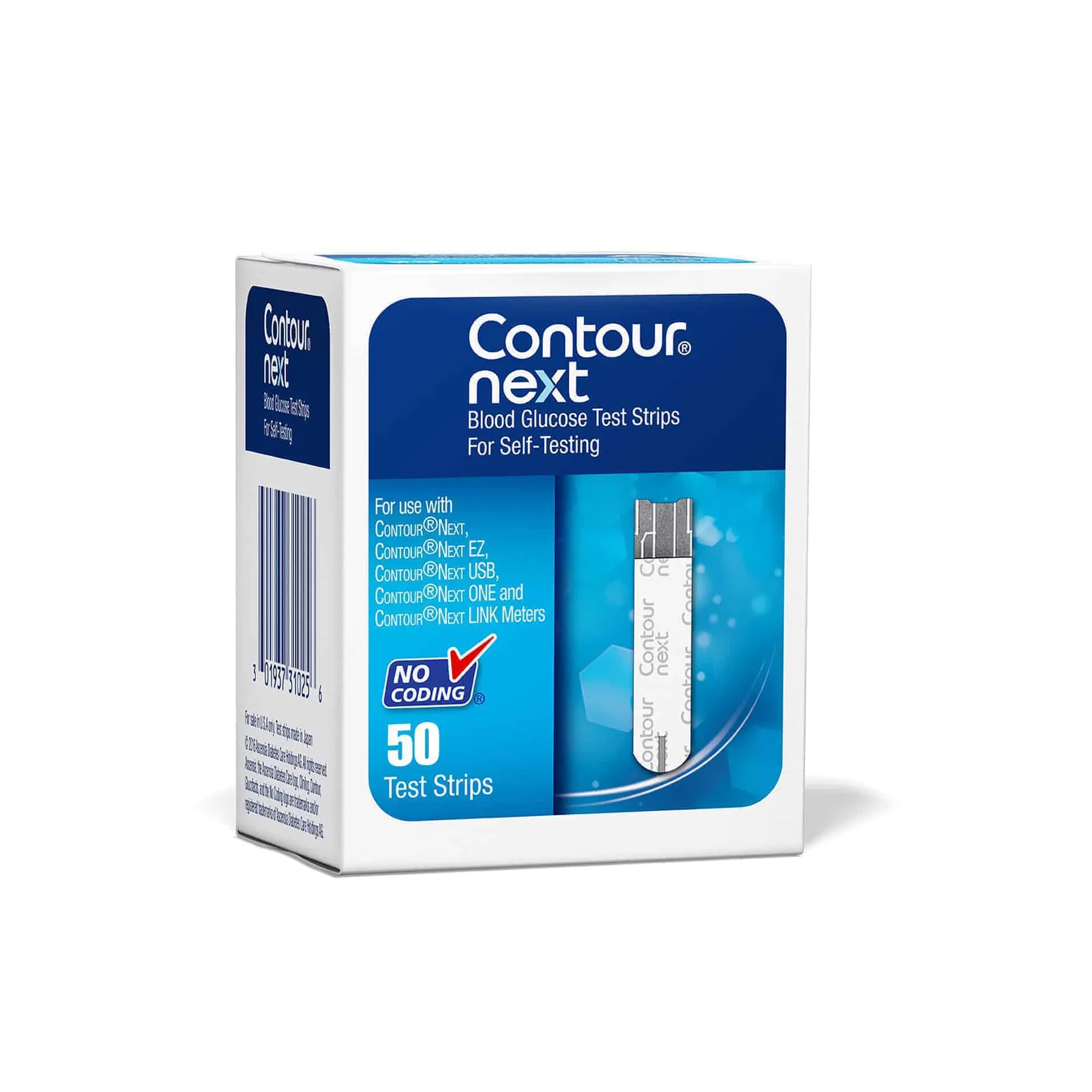 Goede Kwaliteit Bayer Contour Teststrip 50 Snelle Huishoudelijke Medische Diabetische Teststrips