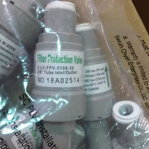 Vanne de protection de limitation de pression à commande manuelle, double clapet anti-retour, matériau HDPE, interface 3/8\" (80 PSI) - Product Image 3