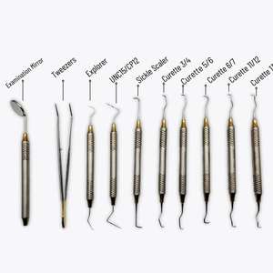 Kit de Instrumentos de Higiene Dental, Juego de Limpieza Profesional de Profilaxis, Acero Inoxidable, Manual, MEDZORA SURGICAL, Venta al por Mayor - Product Image 4