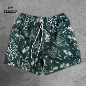 Colección 2024, Shorts de Playa Unisex, Estilo Urbano, 100% Algodón Ecológico, Secado Rápido, Personalizables, Cómodos, Venta al Por Mayor - Product Image 3