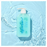 D&YOU Gel d'aloe vera 500 ml, soin coréen pour la peau avec extrait de thé vert, hydratant pour le corps, éclaircissant, apaisant, bronzant, tous types de peau, unisexe