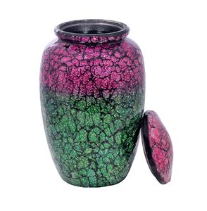 Urne funéraire en métal de haute qualité de style américain Taille de couleur personnalisée Finition polonaise unique Fournitures funéraires pour cendres Nouveau - Product Image 3