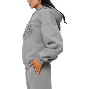 Sudadera con Capucha para Mujer, Invierno, Manga Larga, Impermeable, Transpirable, 100% Algodón - Ropa de Calle Moderna para Adultos - Product Image 3