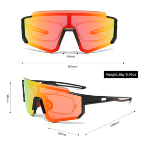 RTS New High Quality Pickleball Cycling RX Designs Polarized Rimless <b>Frame</b> PC <b>Frame</b> Sports Sunglasses Unisex All Seasons Outdoor - Product Image 2