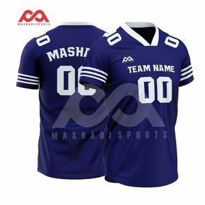 Wholesale men american <b>football</b> jersey high quality short sleeves <b>football</b> uniform jerseys for new season - Product Image 1
