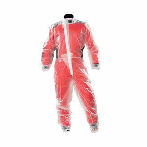 Pro-Level Karting Rain Suit PVC Coated Customizable Unisex <b>Adult</b> Ergonomic Fit Flexibility Comfort Breathable Printed Techniques - Product Image 3