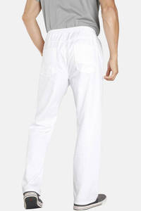 Pantalones de chándal con cordón de moda para hombre para primavera otoño Pantalones rectos de pierna ancha pantalones sueltos casuales de algodón pantalones activos - Product Image 2