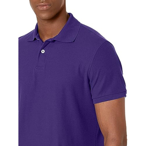 Jersey de Golf de diseño personalizado de alta calidad para hombre, Manga corta informal deportiva para estampado bordado, característica transpirable - Product Image 4