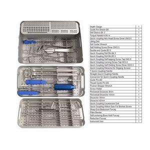 Ensemble de grands fragments d'instruments chirurgicaux en acier inoxydable, ensembles de chirurgie réutilisables, certifiés CE, fabricant et fournisseur mondial - Product Image 4
