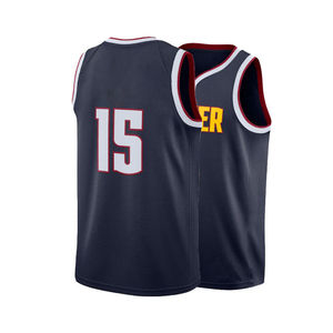 Maillots de basket-ball unisexes sublimés respirants grande taille 100% polyester sans manches - Product Image 4