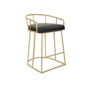 Chaise en fer couleur or rose en vrac avec siège confortable Qualité exclusive Chaise décorative d'intérieur et d'extérieur - Product Image 6
