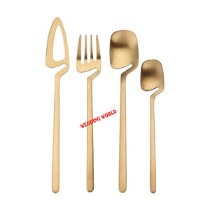 Cubiertos de metal con estilo de calidad superior cubiertos personalizados artículos de hotel y restaurante cubiertos de metal nuevos al por mayor. - Product Image 2