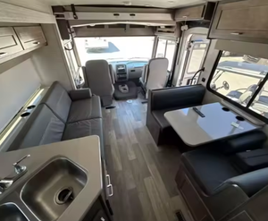 Used 2021 Winnebago V-i-s-t-a 29V Adjustable Camping Cruiser Rooftop Camper Euro 6 4-6 Persons One Bedroom Refrigerator Kitchen - Product Image 3