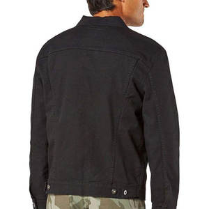 Veste en jean pour homme peinte à la main, vente en gros, vestes en jean pour homme et femme sur mesure - Product Image 4