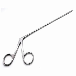 Forceps d'oreille chirurgical ORL extrémité dentelée 1.6mm pince crocodile en acier inoxydable 8 pouces ensemble d'instruments machines - Product Image 5
