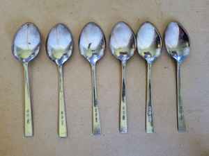 Cuillère de mariage portabilité couverts en acier couverts en acier inoxydable miroir ensemble de couverts - Product Image 2