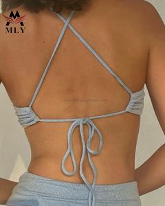 ชุดบิกินี่แบบสั่งทำพิเศษ ชุดว่ายน้ำเซ็กซี่ ชุดบิกินี่เอวสูงสำหรับผู้หญิง - Product Image 3