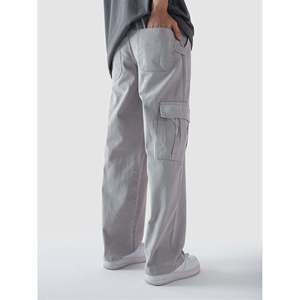 Pantalones Tácticos Cargo Gris Pizarra VII, Corte Holgado, Lona, Logotipo Personalizable, Talla XL, Pliegues, Decoraciones con Cremallera, Lavado de Color, Ropa de Trabajo - Product Image 2