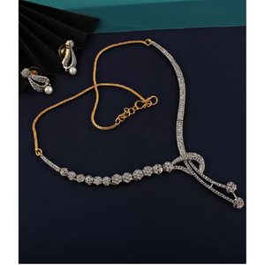 Collar de fiesta con diseño de serpiente Chic AD - Product Image 1