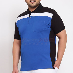 T-shirt polo surdimensionné pour hommes avec détails graphiques et coupe ample moderne pour le style de rue décontracté T-shirt polo grande taille pour hommes - Product Image 3