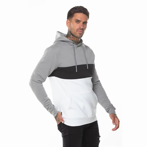 Pull à capuche personnalisé vintage pour hommes 100% coton sérigraphie brodée surdimensionnée en détresse pour l'hiver - Product Image 4