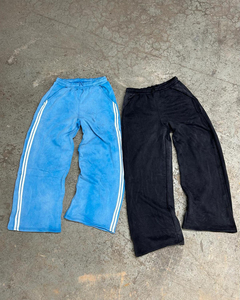 Street Fashion Heavyweight Fleece Men Sweatpants and Full Face Zip up Hoodie Set Custom 3D Puff Print 2 Pieces Men <b>Tracksuit</b> Set - Product Image 5