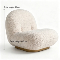 Muebles de Sala de Estar Multifuncionales de Lujo Personalizados de Fábrica, Sillón Reclinable de Cuero Personalizado, Sofá Blanco Suave, Sillón para Dormitorio