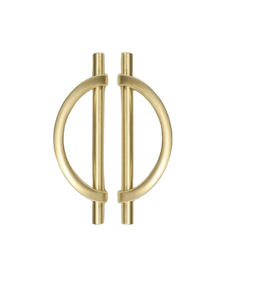 Dernier modèle de poignée de porte en laiton au look ultra élégant armoire à chaussures double trou poignée courte à un prix abordable - Product Image 3