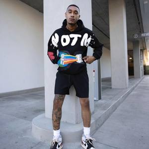 Meilleure vente de sweats à capuche avec impression bouffante design avec logo personnalisé sweats à capuche avec impression bouffante fabriqués au Pakistan sweats à capuche avec impression bouffante - Product Image 4