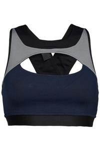 <b>Ladies</b> Gym Fitness Activewear Set Custom Logo High Elastic Yoga Leggings Elastic Waist Mid Spandex <b>Nylon</b> Solid Pattern 2 Pieces - Product Image 2