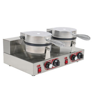 Mini gaufrier commercial Machine à gaufres à double plaque Gaufrier industriel pour Snack Shop Restaurant Catring - Product Image 5