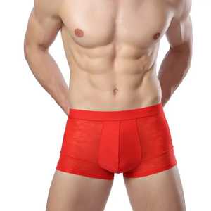 Calzoncillos Bóxer de Fibra de Bambú de Alta Calidad para Hombre, Transpirables, de Talle Alto, de Secado Rápido, Talla Grande, Hechos en Pakistán, Novedad de 2025 - Product Image 2