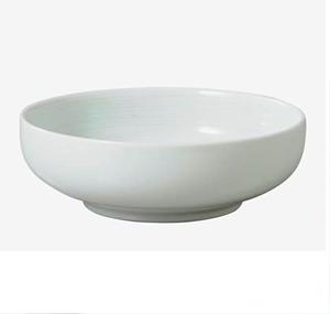 Cuencos de cerámica chapados en blanco, platos con personalización, utensilios de cocina y vajilla hechos a mano con acabado brillante - Product Image 2