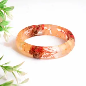 Brazaletes de moda de resina duradera de alta calidad, accesorios de venta de exportación que duran años para regalar a niñas - Product Image 4