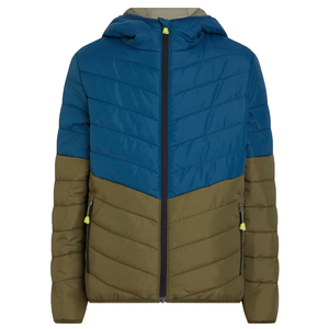 Abrigo acolchado de dos tonos para hombre con bordado personalizado cálido y grueso acolchado multicolor abrigo y chaquetas con tu propio logotipo - Product Image 2