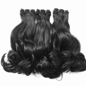 Cabello humano Natural virgen indio sin procesar, pelo Remy virgen indio, 12a, se acepta PayPal - Product Image 4